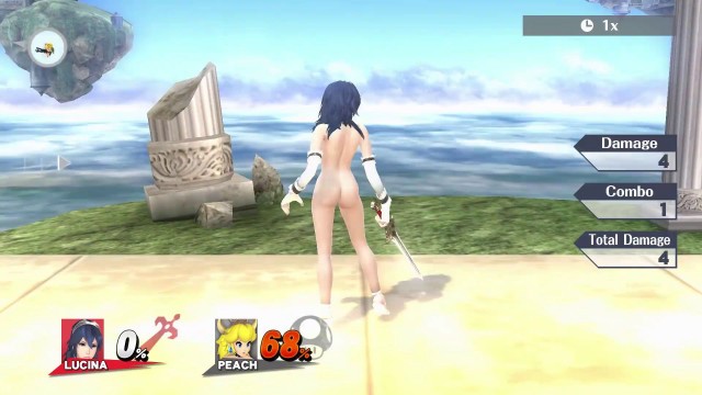 Sm4sh Nude Mods - Naked Lucina Showcase! [1080p 60fps]