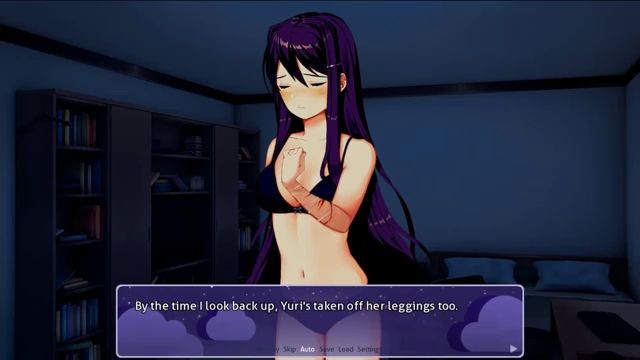 Valentine's Night With Yuri [UNCENSORED]- Doki Doki Blue Skies Mod (Made By Drechenaux)