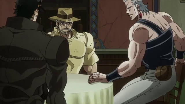 jojo's bizarre adventure stardust crusaders Egypt Arc capitulo 3 (sin censura)