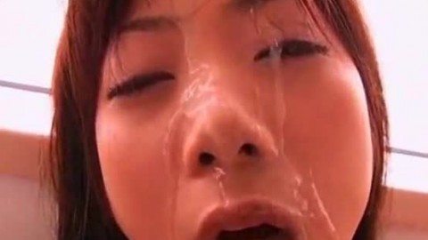 Asian teens getting facial compilation - part II BOSOMLOAD.COM