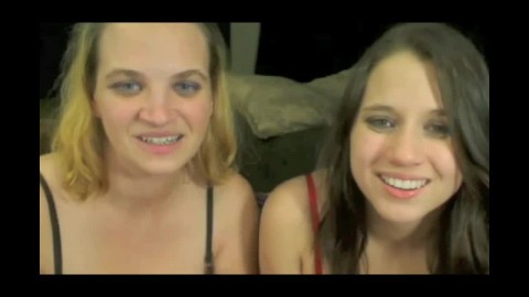 Webcam girls awesome reactions to selfsucking and cum in mouth - more videos on CAMSBARN.com