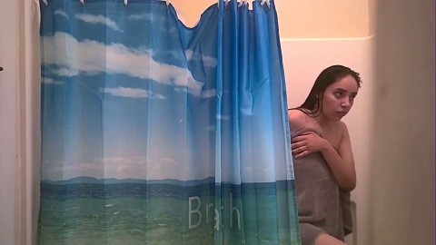 19 Years old Stunning College Babe Shower Spy Cam, uploaded by ferarithin