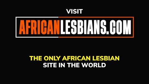 Curvy African Lesbian Girlfriends Lovely Fingering in Bed