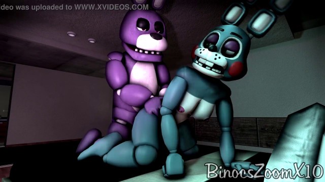 Bonnie X Toy Bonnie (FNaF Animation), uploaded by Zannab