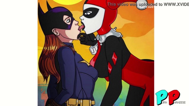 Batman Porn Parody: Ivy Poison, Harley Quinn, Catwoman and Bat Girl