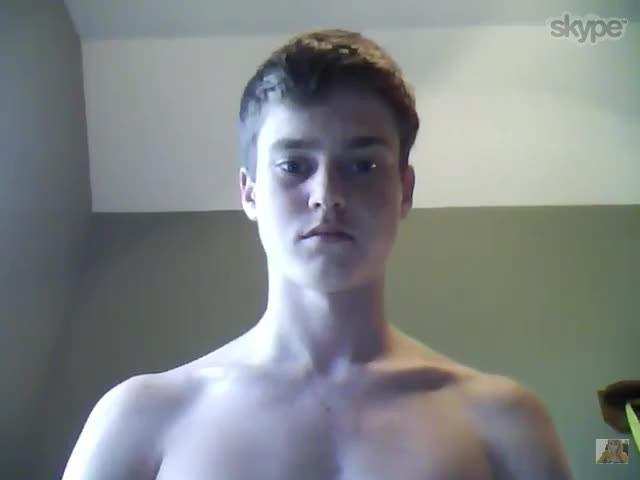 Straight boy wanks and cums in mouth on Skype • Webcam Twinks