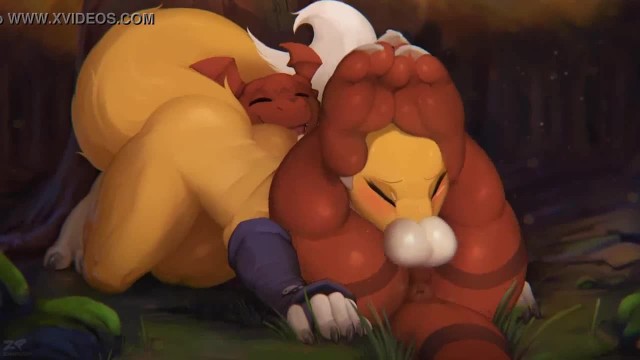 Guilmon x Renamon Blowjob (Zonkpunch)