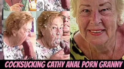 Granny Big Cock Blowjob - Sexy Cathy Blowjob Porn Slut Granny Sucking off Neighbours Big Fat Cock and  Anal Fucking, uploaded by Enicenti