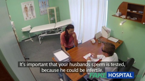 FakeHospital Married wife with fertility problem has vagina examined