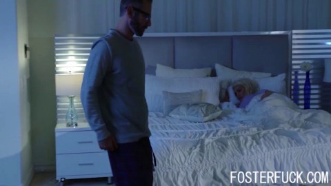 Sneaking In Daughter Caught And Punished By Foster Father- Vanna Bardot