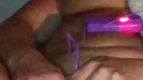 Close up soaking wet pussy play