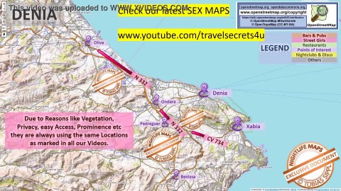 Denia, Spain, Street Prostitution Map, Public, Outdoor, Real, Reality, Sex Whores, Freelancer, BJ, DP, BBC, Facial, Threesome, A