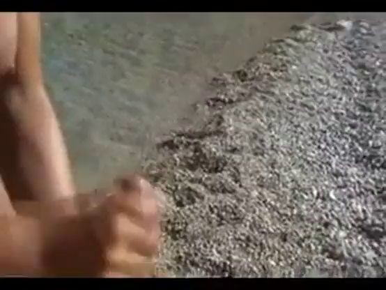Beach Handjob