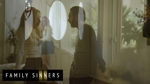 (Aiden Ashley) Has Multiple Orgasms While Riding Her Stepbrother's (Tommy Pistol) Cock - Family Sinners