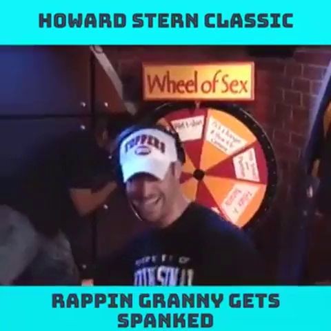 81 year old, granny gets spanked on the Howard Stern Show
