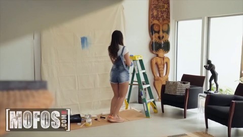 Pervs on Patrol - (Brick Danger, Katana Kombat) - Pussy In The Paint - MOFOS