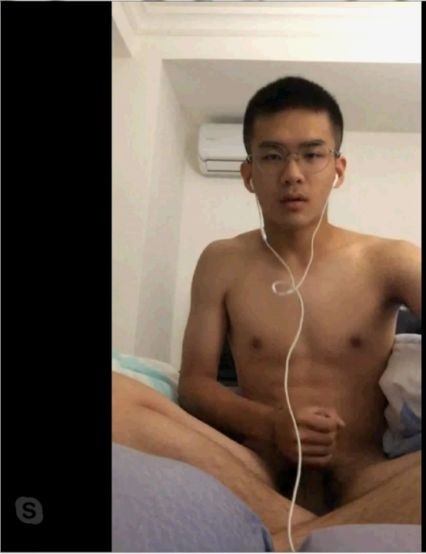  理工高材生眼鏡男有根大直屌啊！直男008