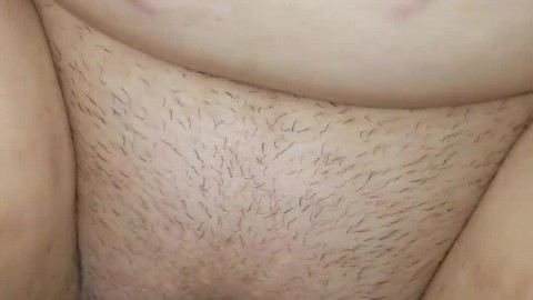 Fucking my thick wifes pussy close up