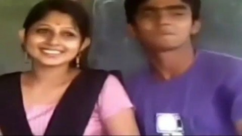 Indian students public romance in classroom
