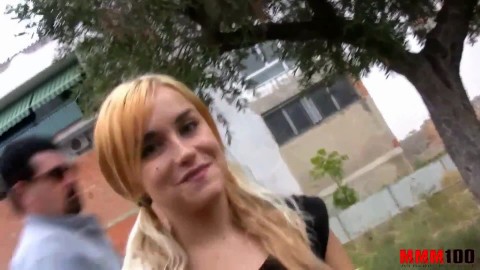 Leyla Black street pick up and public outdoor sex part 1