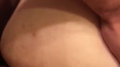 Anal quickie in the bathroom