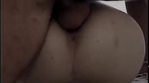 Experienced housewife with big ass tattoo moans when doggystyled by young tanned guy