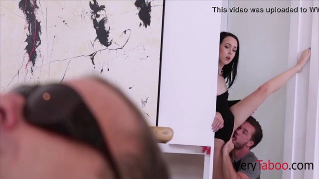 Evil Sister Fucks Brother Keeping Blind Dad In Room- Bambi Black