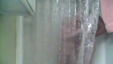 skinny blonde fucked in the shower