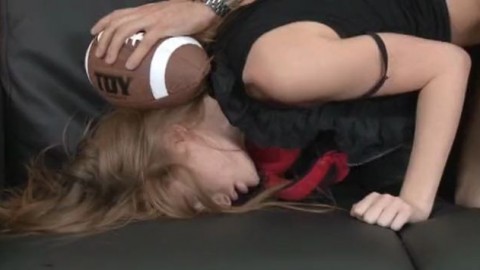 Faye Reagan Football Fail