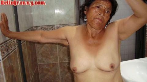 HELLOGRANNY Amateur Old Latinas In Slideshow Clip
