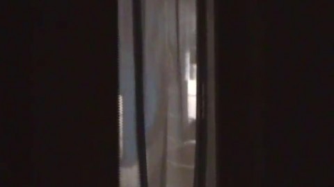 spying on old neighbors while showerin