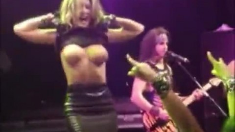 Topless and Nude Girls on Stage - Compilation