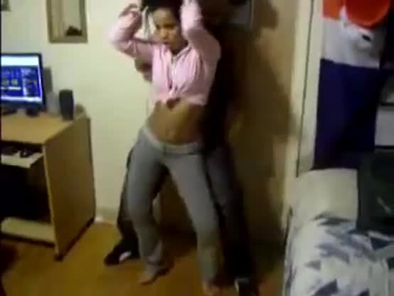 Dominican step Sister Grinds On Brother REAL!!!