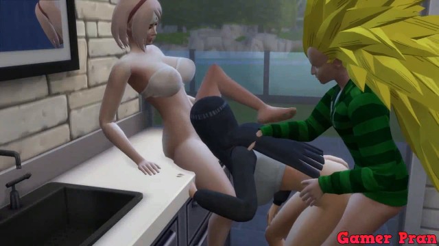 Naruto Hentai Episodio 66 sakura y hinata habla de como les gusta follar radi les propone un gran trio terminan follando sobre l
