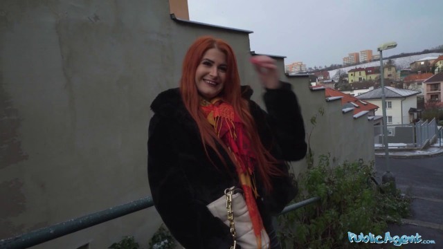 Public Agent Hot Redhead with a Fantastic Bubble Butt Fucked by a Stranger