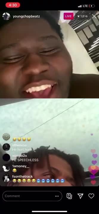 Young Chop posts video of Uncle Ro wife giving him head while on live with Uncle Ro