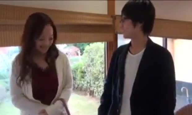 Japanese Milf shows nerdy how to Fuck