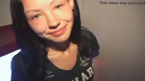 19 Year Old Ebony Gloryhole Girl Kim Sucks Cocks Clean