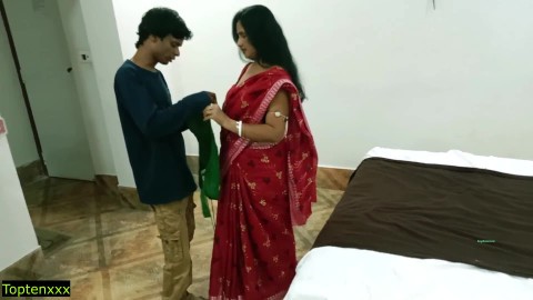 Indian young bra sales boy fucked beautiful milf bhabhi! Hot sex