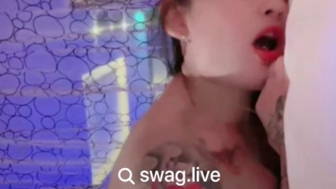 Tattoo Big titts got fucked in doggy style | Go search swag.live @lvy_pei