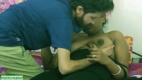 Indian hot teen boy fucked room service girl at local hotel! New hindi sex
