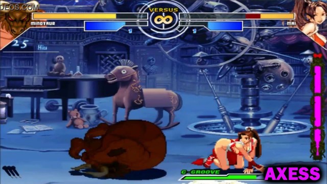 Minotaur Vs Mai Shiranui The Queen of Fighters