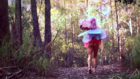 Scarlet Chase - Sexy Cute Fairy POV Anal Fucked By Stranger In Public Forest!