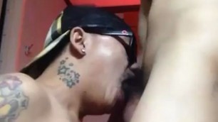 Thai Tattoo Sex Show on Cam