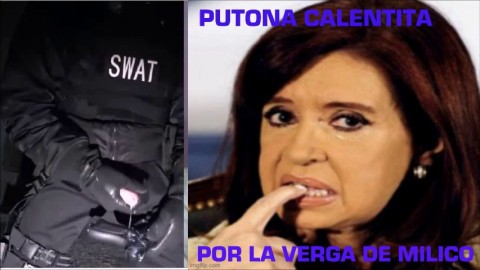 CRISTINA KIRCHNER CALENTITA: VERGAS, PAJAS Y BOTAS