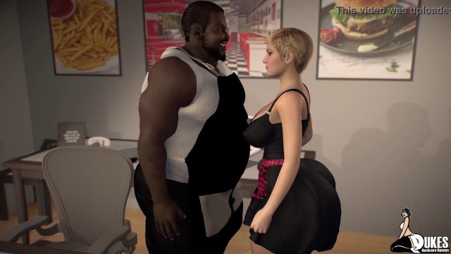 MILF pawg blackmailed by her BBC Boss