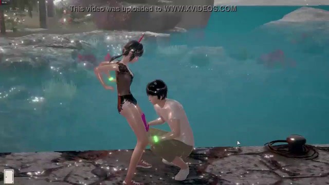 Hentai anime game having fun playing my little