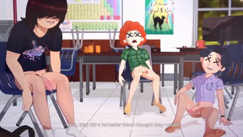 One guy is not enough for this bitch. Three dicks - what you need! Animation 3d sex