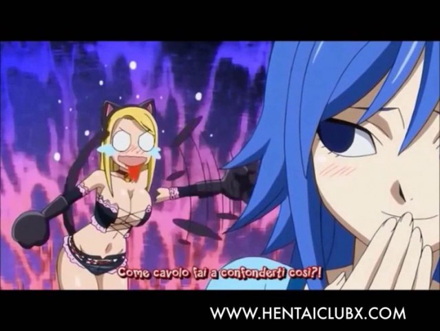 anime girls Fairy Tail ova 1 2 Funny moments sexy