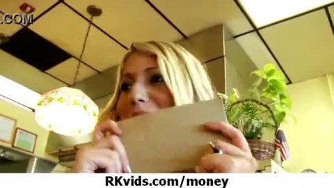 Amateur Chick Takes Money For A Fuck 14